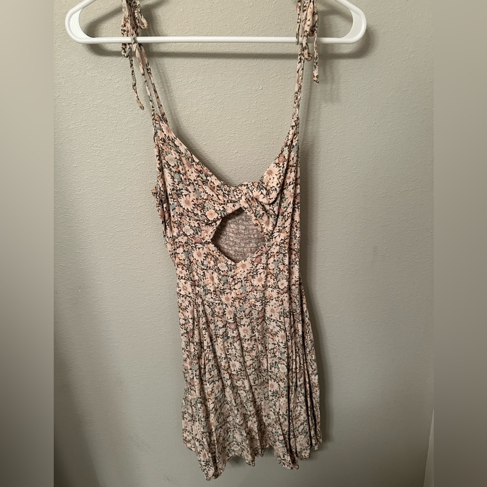 American Eagle Floral Sleeveless Dress